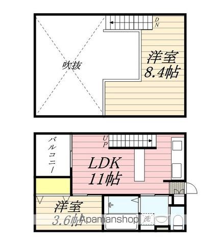 ＤＲＥＡＭ　ＳＴＡＧＥ香椎ＯＡＳＥの間取り