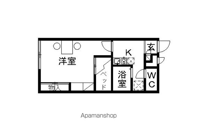 レオパレスAVENIRSUWAの間取り写真