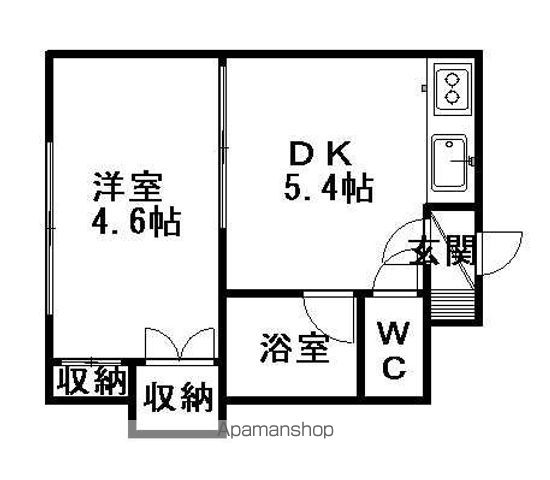 グリーンパーク宮の森の間取り写真
