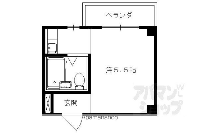 ドミール東野の間取り写真