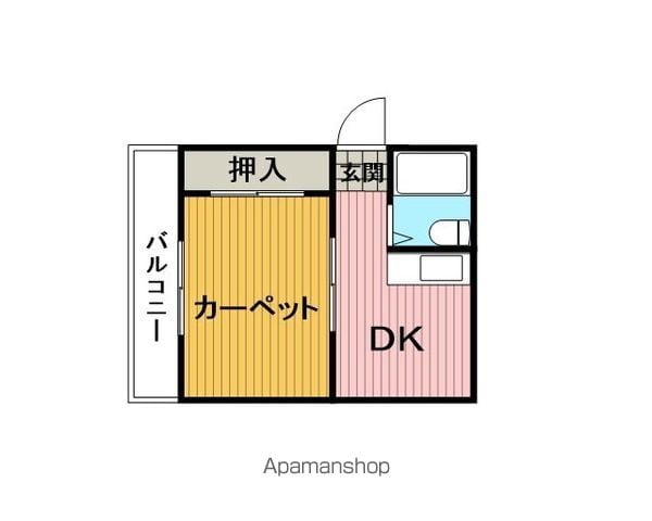ハイツルエストの間取り写真