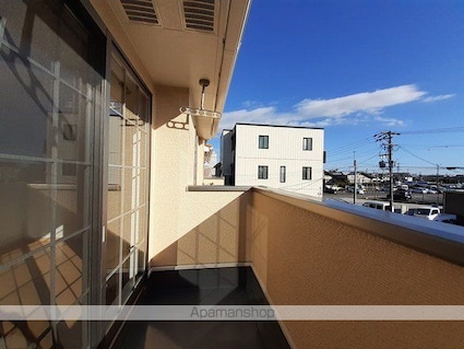 ユニゾンⅡ[2LDK/62.45m2]のバルコニー