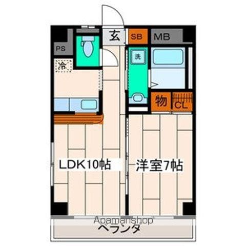 ラ・シャテロの間取り写真