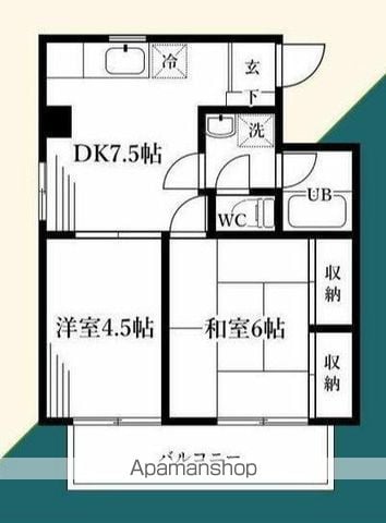 ソレイユ相武台の間取り写真