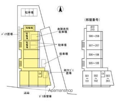 シルフィッド[2LDK/60.27m2]の配置図
