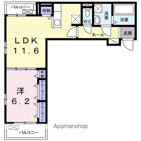 LUMINOUSIの間取り写真