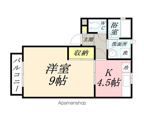平和荘の間取り写真