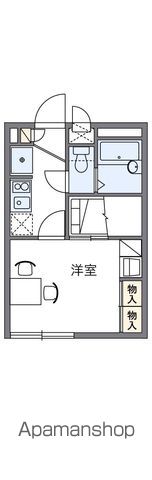 レオパレス渡田山王町の間取り写真