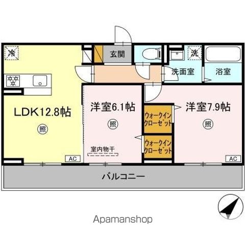 コンフォール古市場　ＡＮＮＥＸの間取り