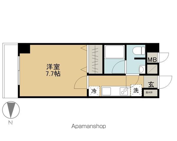IN−TOWNER木町の間取り写真