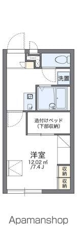 レオパレスISHIDAの間取り写真