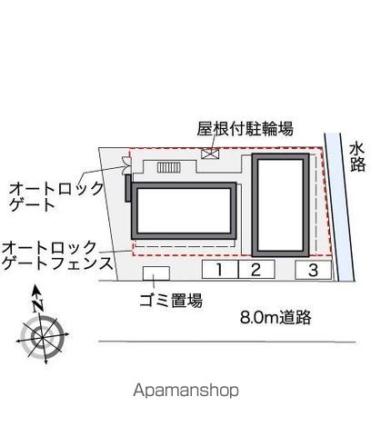 レオパレスＭ＆Ｋ 310 ｜ 千葉県船橋市南海神１丁目5-1（賃貸マンション1K・3階・19.87㎡） その15