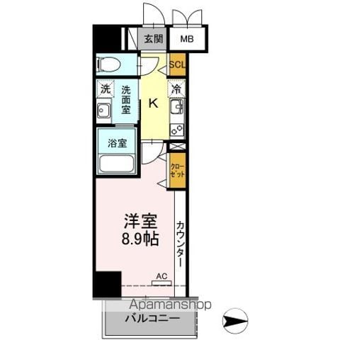 ロイヤルスクエア徳川の間取り写真