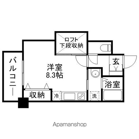 アクタス大橋ステーションタワーの間取り写真