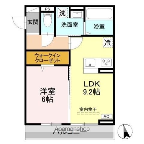 GRAND DーROOM女鳥羽の間取り写真