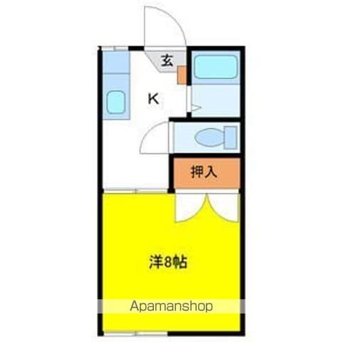 タウニィ白樺Aの間取り写真