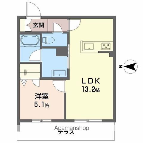 シャーメゾン静永の間取り写真