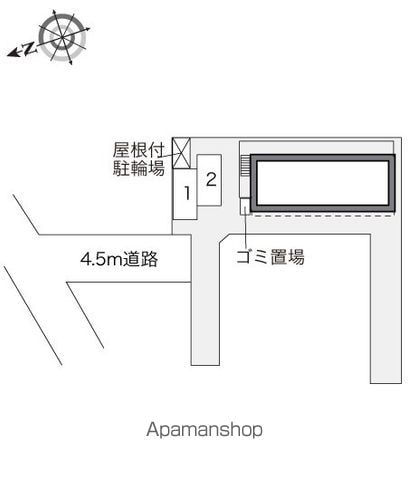 レオパレスワンズライフの玄関写真