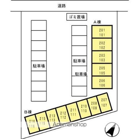 メゾン・ラフィーネ　Ｂ棟 212 ｜ 福岡県大野城市筒井３丁目15-12（賃貸アパート1K・2階・22.52㎡） その22