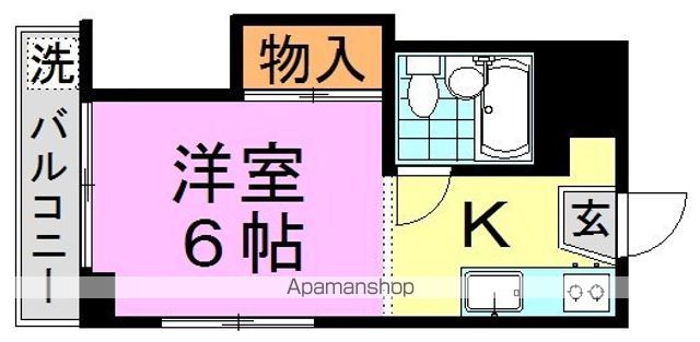 ハイム ハラシマの間取り写真