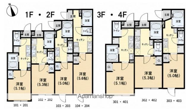 THE RESIDENCE NERIMAの間取り写真