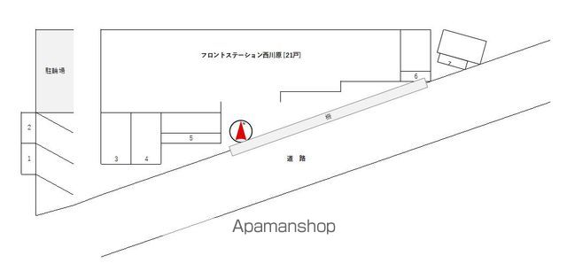 フロントステーション西川原の内装写真