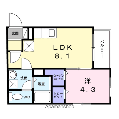 フィオーレの間取り