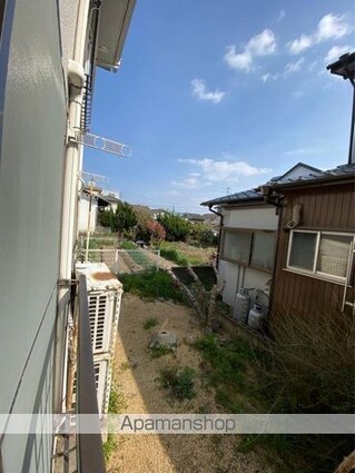 ドミトリー茜[1K/17.4m2]のバルコニー