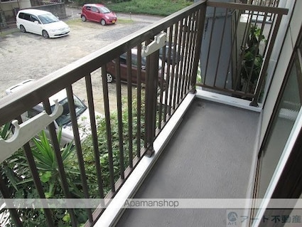 シティ森[2LDK/49.68m2]のバルコニー