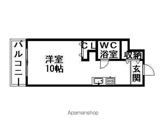 メゾンドブーケ円山の間取り写真
