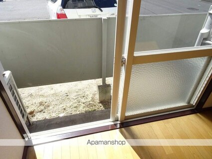 クリアコート[1K/21m2]のバルコニー