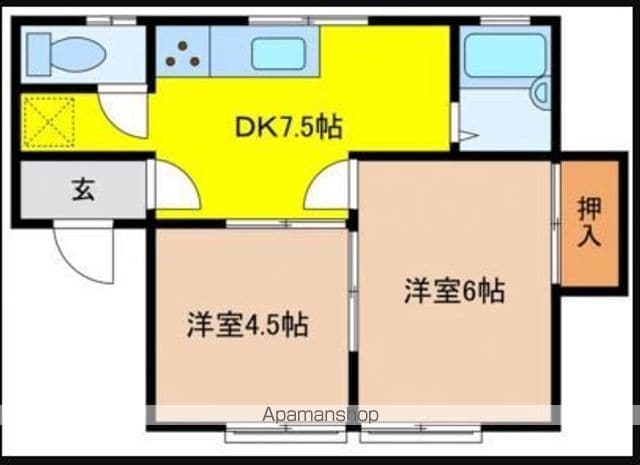 ロイヤルパレス埴生の間取り写真
