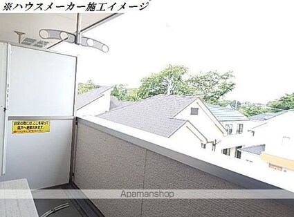 東京都昭島市緑町１丁目[1K/26.72m2]のバルコニー