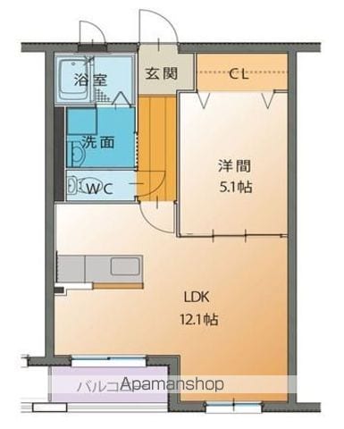 ハートフルマンション シエルの間取り写真