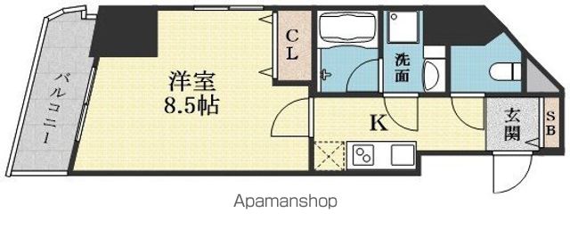 RIDGE江坂の間取り写真