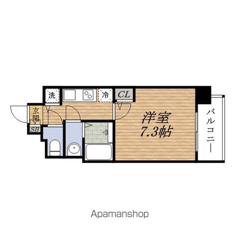 S−RESIDENCE新大阪RIDENTEの間取り写真