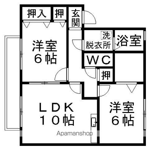 グリーンビレッジの間取り写真