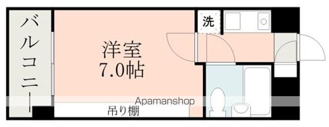 朝日プラザ坪井の間取り写真