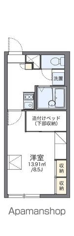 レオパレスアークスENIWAの間取り写真