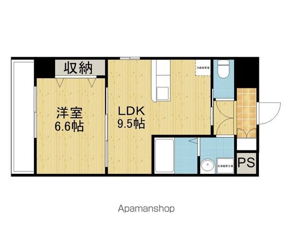 ラシャンスKANAIKEの間取り写真
