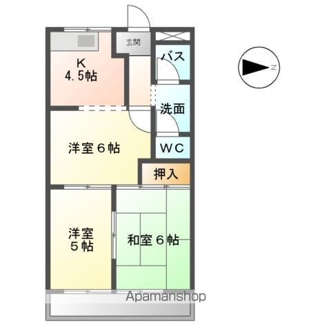 【セントラルハイムＴＡＫＡＨＡＳＨＩの間取り】