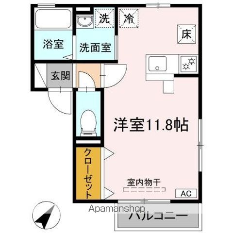 フルーレの間取り写真