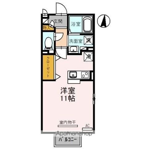 モナリエ杉木 Bの間取り写真