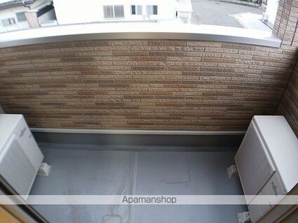 ミドルコート[1LDK/42.59m2]のバルコニー