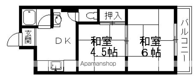 ドリームマンション B棟の間取り写真