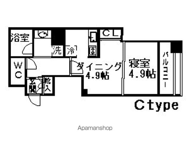 クリオ戸越銀座壱番館の間取り写真