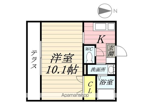 シャーメゾン島田本町の間取り写真
