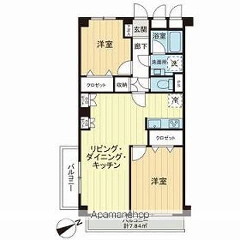 ライオンズマンション宮崎台第3の間取り写真