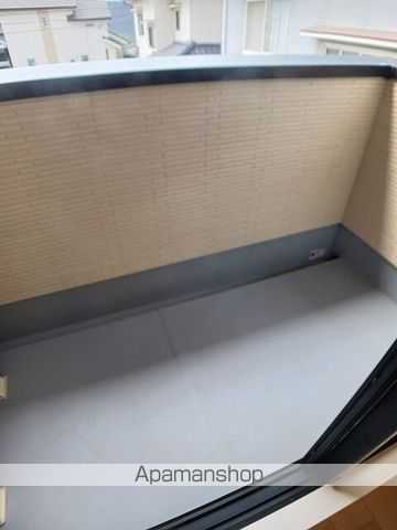 ポプラⅠ[2LDK/59.55m2]のバルコニー