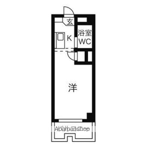 KMハイツの間取り写真